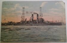 U.S.S. Idaho Postcard Rare Battleship U.S. Navy Newport R.I. UNCO Early 1900 picture