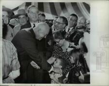 1962 Press Photo Pres.Dwight Eisenhower begins his pre-election Activity picture