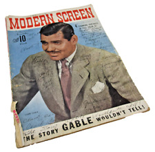 Modern Screen Magazine November 1942 Clark Gable Veronica Lake Sonja Henie picture