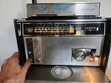 Zenith Trans-Oceanic 11 Band FM AM SW Radio Solid Royal D7000 Works picture