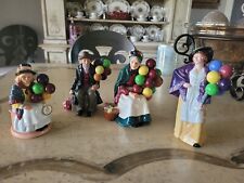 GENUINE VINTAGE ROYAL DOULTON BALLOON FAMILY OF 4 COMPLETE picture