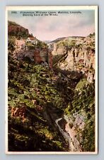 Manitou CO-Colorado, Aerial Williams Canon, Antique, Vintage Souvenir Postcard picture