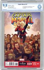 Captain Marvel #17A Quinones CBCS 9.8 2014 0007340-AA-007 picture