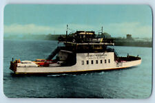 Sault Ste Marie Ontario Canada Postcard The Ferry James W Curran c1950's picture