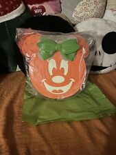 Loungefly Disney Halloween Glow Face Minnie Mouse Pumpkin Mini Backpack Bag  NEW picture