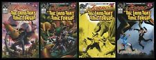 Zorro in The Land That Time Forgot Comic Set 1-2-3-4 Lot Edgar Rice Burrough 1st picture