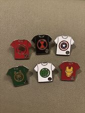 Hidden Disney Pins Marvel Shirts FULL SET picture