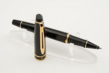 Waterman Expert Rollerball Pen, Black, Outstanding Condition picture