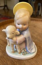 Vintage Goebel Porcelain Holy Child with Lamb--HJ 19--Made in W. Germany picture