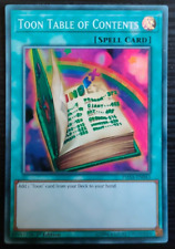 Yu-Gi-Oh Toon Table of Contents - DASA-EN043 - Super Rare - ENGLISH picture