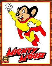 Mighty Mouse - Here I Come To Save The Day - Metal Sign 11 x 14 picture