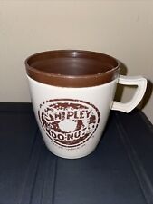 VINTAGE 1980s Shipley Donuts Cup No Lid Alladin Ware picture