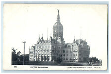 c1900 Capitol, Hartford Connecticut CT Antique Illustrated Postcard Co. Postcard picture
