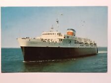 The Bluenose Approaching Bar Harbor Terminal Maine  Posted 1958 Postcard picture