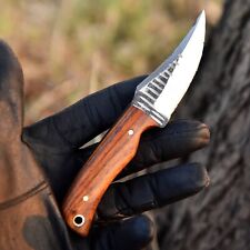 Tactical Knife 1075 Carbon Steel Wood Handle Hunting Survival Knife with Sheath picture