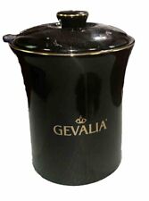 GEVALIA Coffee Canister Storage Container Jar Air Tight Seal Lid. picture