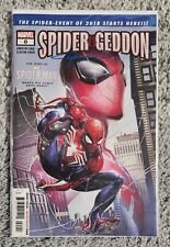 SPIDER-GEDDON #0 NM/NM+ 1st PS4 Spider-Man 2018 Signed by Clayton Crain  picture