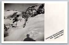 Operation Rescues. Train Trapped In Snow. Chama NM. Real Photo Postcard. RPPC picture
