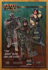 2002 Elite Force Figures Print Ad/Poster US Army Military Pararescue Toy Pop Art picture