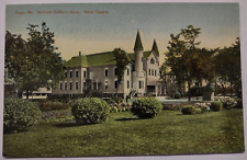 Vintage National Soldiers Home Togus Maine Postcard Theatre Unposted picture