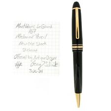 CIRCA 1997 MONTBLANC 167 LEGRAND CONTINUOUS TWIST PENCIL STICKERED NEVER USED picture