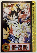 Prism Soft Dragon Ball Z Carddass Hondan Songoku Team Saiyan Card picture