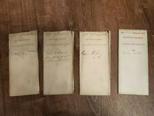 Lycoming COURT Indictment True Bill Transcrpt Commonwealth Antique 1896 set of 4 picture