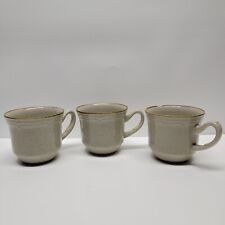 Lot of 3 VTG Vintage The Classics Hearthside Stoneware Japan Coffee/Tea Mug 6 oz picture