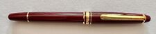 MONTBLANC Classic Meisterstück Rollerball Pen 163 - Burgundy - NEVER USED picture