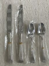 NEW Lenox CITATION GOLD Stainless 18/8 TWO Dinner Knives & TWO Teaspoons picture