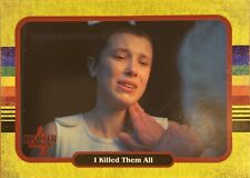 2023 Zerocool Season 4 Stranger Things Eleven I Killed Them All Yellow #71  picture