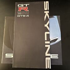 JDM Nissan Skyline GTR BNR32 GTS-4 Promotional Sales Brochures RB26 RB20DET GT-R picture