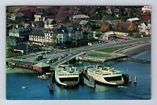 Jamestown RI-Rhode Island, Newport Jamestown Ferry System, Vintage Postcard picture