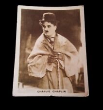 Charles Chaplin collectible card crack cigarettes 20s picture