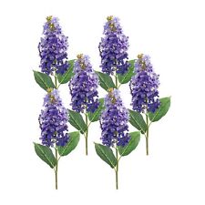 Melrose Varigated Purple Lilac Flower Stem (Set of 6) picture