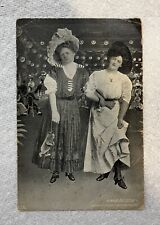 Vintage 1908 Black & White Postcard “A Pair Of Tights” picture