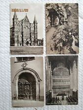 FOUR Vintage Postcards From England  - S-9 picture