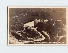 Postcard Air View of Fontana Dam North Carolina USA picture
