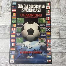 Soccer Print Ad World Class Game Vintage Nintendo Poster Promo Wall Art Acclaim picture