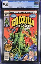 Godzilla (1977) #1 CGC NM 9.4 Nick Fury Jimmy Woo Herb Trimpe Cover and Art picture