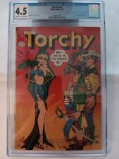 Torchy # 5 Quality Comics, 7/1950 CGC 4.5 Cream/Off-White Pages picture