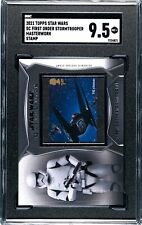 Stormtrooper 2021 Topps Star Wars Masterwork Royal Mail Stamp Relic SGC 9.5 picture