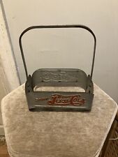 Vintage Antique 1950’s Pepsi Cola Six Pack Bottle Holder 50’s Metal Soda picture