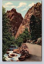 Colorado Springs CO-Colorado, S Cheyenne Canon Pillars Hercules Vintage Postcard picture