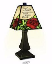 Stained Glass Memorial Lamp Light So Deeply Loved 15
