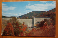 East Sidney Dam, Unadilla NY NEW YORK chrome postcard picture