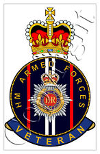 RCT ROYAL CORPS OF TRANSPORT HM ARMED FORCES VETERANS STICKER picture