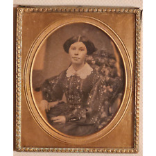1/6th Plate Daguerreotype Of A Young Woman picture