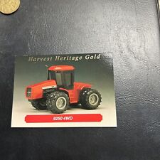 Jb23 Harvest Heritage  1995 Ertl Case #sc8 9250 4wd Tractor Gold picture