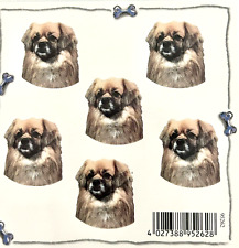 Tibetan Spaniel Dog Stickers ~ Pack of 12 Stickers picture